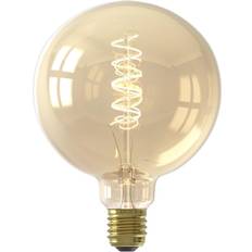 Calex e27 Calex E27 G125 3.8W LED filament flex gold 821 dim