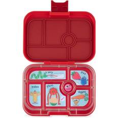 Yumbox madkasse 6 rum Yumbox Original Leakproof Madkasse Wow Red/Funny Monsters