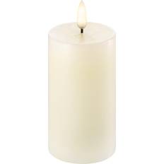 Uyuni Pillar Bloklys 3D Flamme ØxH LED-lys