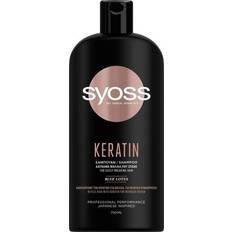 Syoss Keratin Shampoo With Keratin To Treat Hair Brittleness