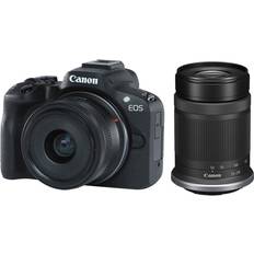 Canon Secure Digital HC (SDHC) Digitalkameraer Canon EOS R50 + RF-S 18-45mm + 55-210mm IS STM