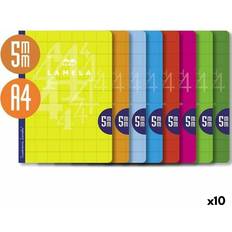Lamela Multicolour A4 Notebooks 10-Pack