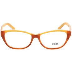 Fendi Ladies'Spectacle FENDI-100-24 Yellow Havana