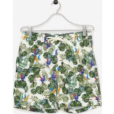 Grün Badehosen Björn Borg Print Swim Shorts - Grün