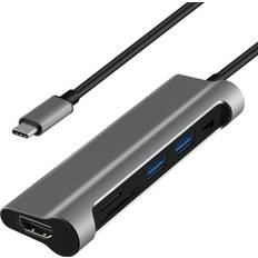 Tf card Sero Type-C 2xUSB3.0, SD+TF card slot, PD