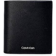 Calvin Klein Men's Median Trifold 6cc W/Coin Wallet - Black