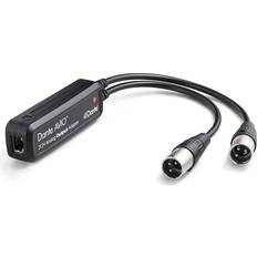 Monacor Dante AVIO 2-Channel XLR Analog Output Adapter