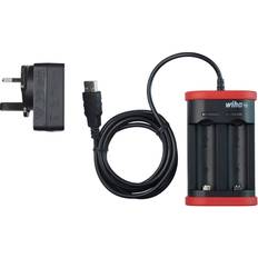Wiha Oplader til genopladeligt batteri af typen 18500 li-ion