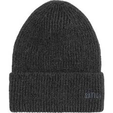 Sätila Molly Fluffy High Beanie with Fold Up - Black