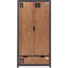 Armoires Armoire 2 Portes 1 Tiroir Pin