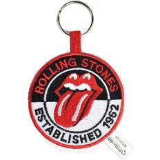 Rolling Stones EST 1962 Woven Keyring