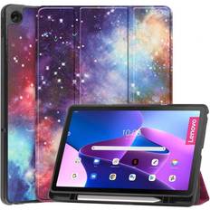 Lenovo m10 plus fodral MTK Fodral Till Lenovo Tab M10 Plus Gen 3 Space Multifärg