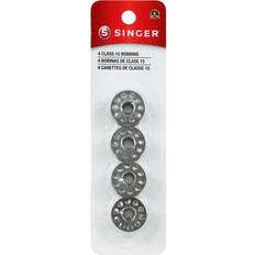 Singer Class 15 Metal Bobbins 4ct