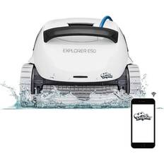 Dolphin Pool Vacuum Cleaners Dolphin Explorer E50 Robotic Vacuum Pool Cleaner with Wi-Fi for In-Ground Swimming Pools up to 50 ft