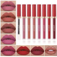 QiBest Matte Liquid Lipstick 8-pack