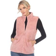 Pink - Women Vests White Mark Womens Vest