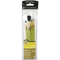 Yellow Painting Accessories Royal Sable/Camel Value Pack Brush Set-5/Pkg