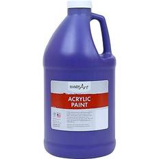 Acrylic Paints Handy Art Handy Art Acrylic Paint Half Gallon, Violet (RPC102075) Purple