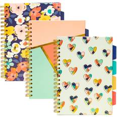 Project Book Floral Love B5/100K Linia Mix 3szt