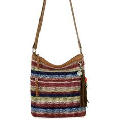 The Sak Lucia Crochet Crossbody Bag - Mahogany