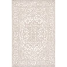 Safavieh Trace Collection White, Natural 60x96"