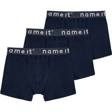 Boxers Name It Basic Boxer Shorts 3-pack - Dark Sapphire (13208836)