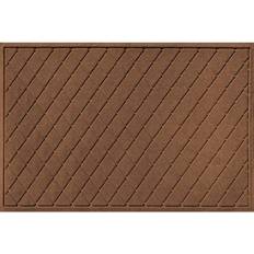 Entrance Mats Bungalow Flooring Weatherguard Pro Argyle Brown 23.6x"