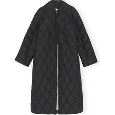 Ripstop Quilt Coat - Black