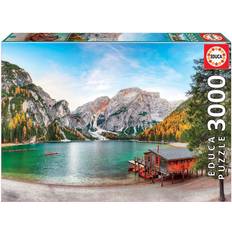 Educa Braies Lake at Autumn 3000 Pieces