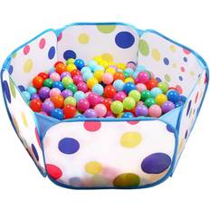 Fabric Ball Pit Large Pop Up Toddler Ball Pits - 400 balls