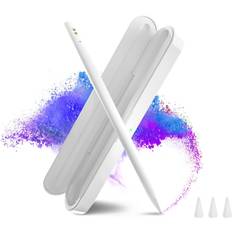 Apple pen for ipad Jaulfre Stylus Pen for iPad with Charging Case Palm Rejection Stylus Pen Compatible with Apple iPad Pro 11 & 12.9 inch, iPad 9th/8th/7th/6th Gen, iPad Air 4th/3rd Gen,iPad Mini 6th/5th Gen