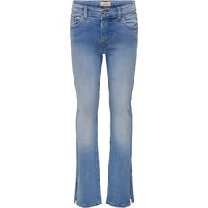 Kinderbekleidung Kids Only Flared Jeans - Hellblau