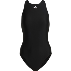 XXS Badedrakter Adidas Tape Swimsuit - Black/White