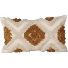 50.0 cm Pudebetræk Venture Home Ada Cushion Cover Polycotton Pudebetræk Beige, Brun, Hvid