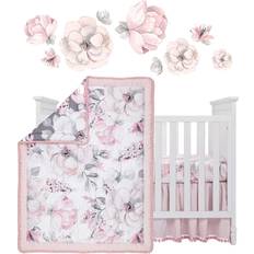 Best Bed Set Lambs & Ivy Signature Botanical Baby Watercolor Floral Crib Bedding Set 30x15.7"