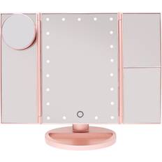 Hollywood mirror Uniq Hollywood Makeup Mirror RoseGold