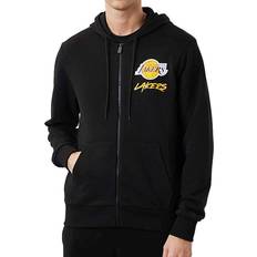 New Era Los Angeles Lakers Script Zip Hoodie