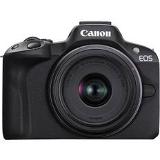 Canon Secure Digital HC (SDHC) Mirrorless Cameras Canon EOS R50 + RF-S 18-45mm F4.5-6.3 IS STM