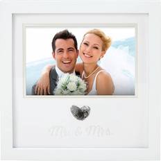 Pearhead Mr. & Mrs. Wedding Thumbprint Photo Frame 20.3x20.3cm