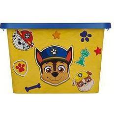 Paw Patrol Habitaciones infantiles Paw Patrol Caja De Ordenación De Plèstico Patrulla Canina 7 Litros Amarillo