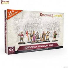 Dungeons and lasers Dungeons & Lasers: Townsfolk Minature Pack