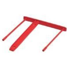 Rojo Clips de Papel e Imanes Fellowes 0089602 papirclips Plast 100