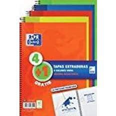 Oxford Oxford-Cuaderno Espiral Write&Erase Folio 80h mm Pack de 4+1