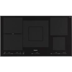 5 burner electric hob Hotpoint TT1090BA induction glass-ceramic hob