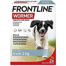 Frontline Dogs Pets Frontline Worming Chewable Dogs 3kg and over 2