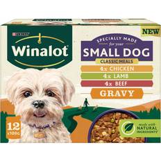 Winalot Small Dog Food Pouches Mixed Gravy, 12 100g