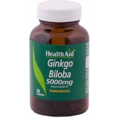 Vitaminas y Suplementos Health Aid Ginkgo Biloba 30 Capsulas De 5000 mg 30 pcs