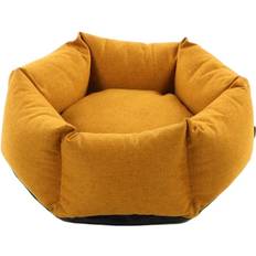 Husdjur Flamingo Yellow, 50 50 18 Dog Bed with Zipper Ziva Hexagonal Terracotta 50x50x18