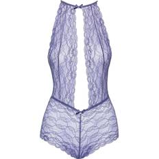 Purple Lingerie & Costumes Lace Body With Ornamental Stones Lavender