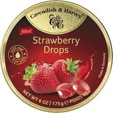 Jordbær Chokolade Cavendish & Harvey Strawberry Drops Filled 175g